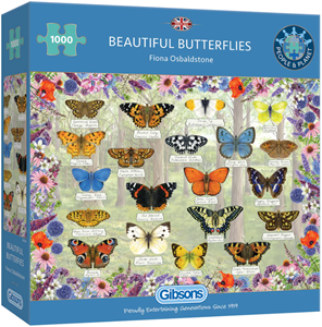 Beautiful Butterflies Puzzel (1000 stukjes) 37890723380