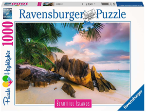 Beautiful Islands - Seychellen Puzzel (1000 stukjes) 33942835503