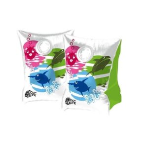 Beco vissen print zwembandjes maat 00 - tot 15 kg 10118234