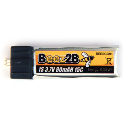 Beez2B 80mAh 1S 3.7V 15C LiPo accu - Scout CX - Mini Vapor 11241