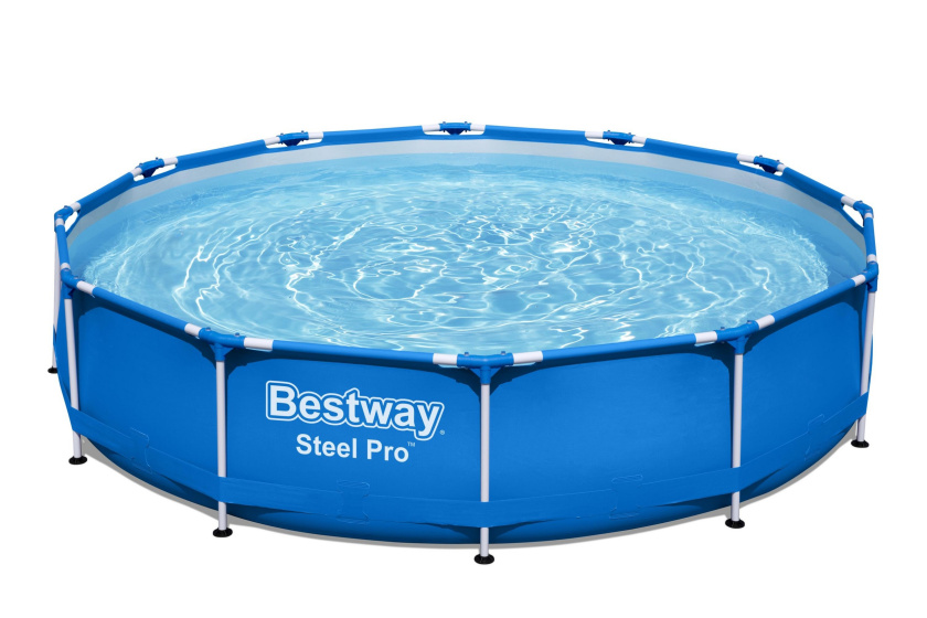 Bestway Steel Pro Opzetzwembad Metalen Frame Rond 305 1025460