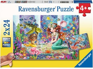 Betoverende Zeemeerminnen Puzzel (2 x 24 stukjes) 28372809055