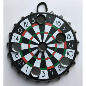 Bierdopjes dartbord 24 cm 10196739