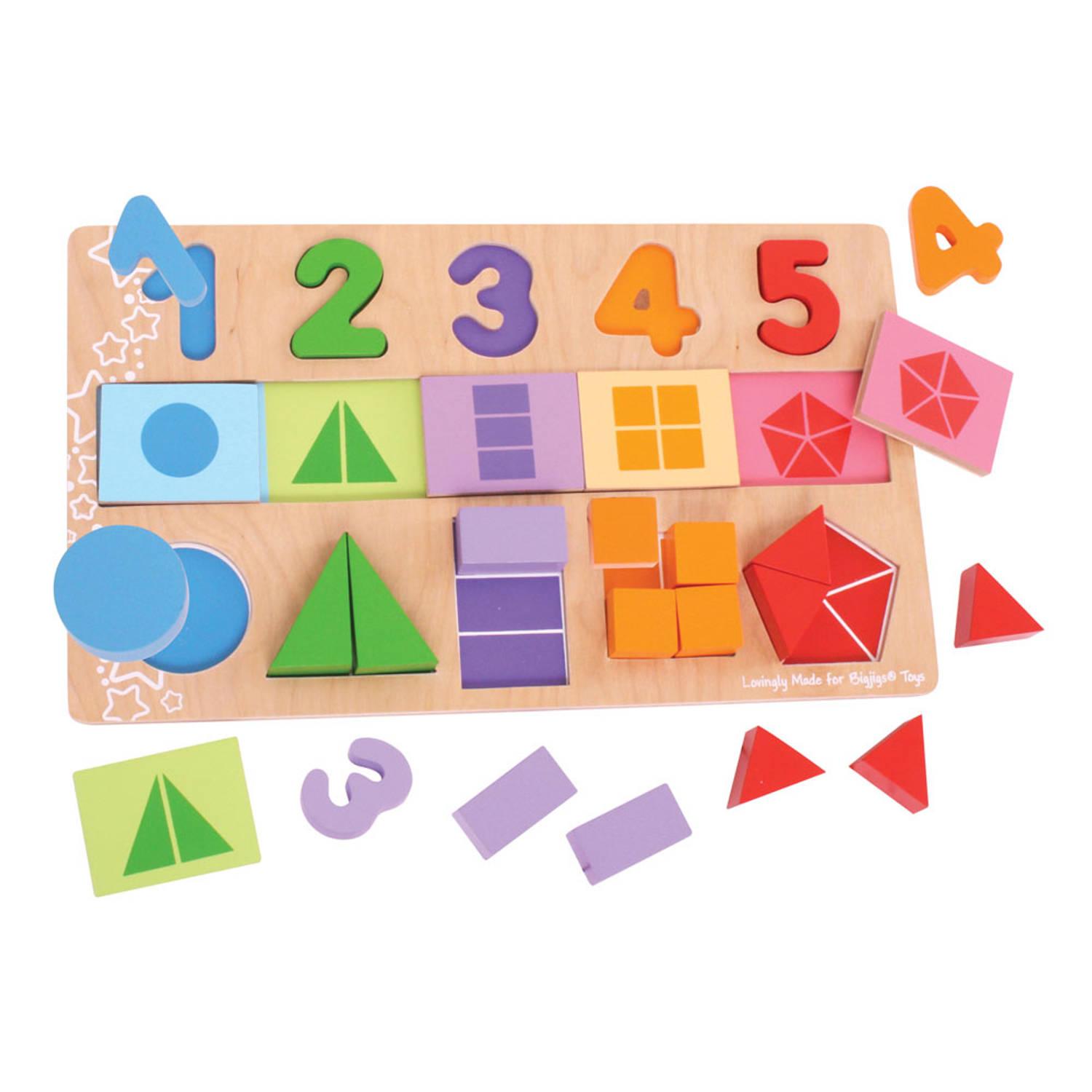 Bigjigs Mijn eerste breuken puzzel 4153062