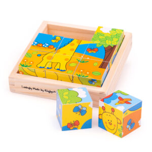 Bigjigs Safari Kubus Puzzel 4535443