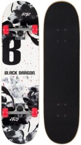 Black Dragon skateboard street natives 79 cm blank/zwart 265819