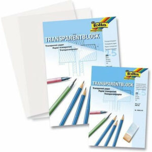 Blok transparant overschrijf papier A4 10059492