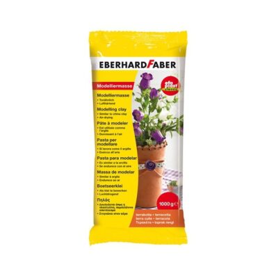 Boetseer klei/gips terracotta 1 kilo 10059198