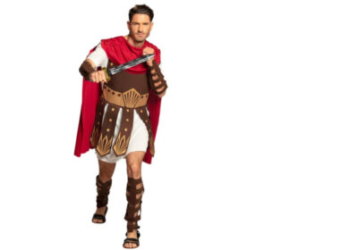 Boland Gladiator Kostuum Heren Bruin/Rood maat 50/52/54 208505