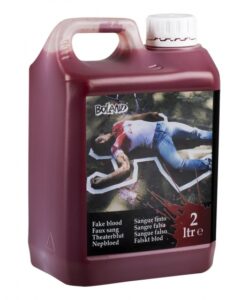 Boland jerrycan met nepbloed 2 liter 256378