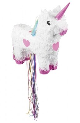 Boland piñata meisjes eenhoorn wit 47 x 39 cm 259666