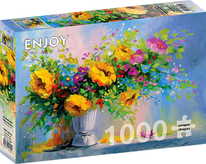 Bouquet with Yellow Flowers Puzzel (1000 stukjes) 38268643769