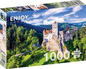 Bran Castle in Summer - Romania Puzzel (1000 stukjes) 37463140967