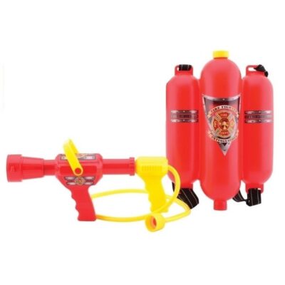 Brandweer waterpistool brandblusser rugzak met spuit 10155036