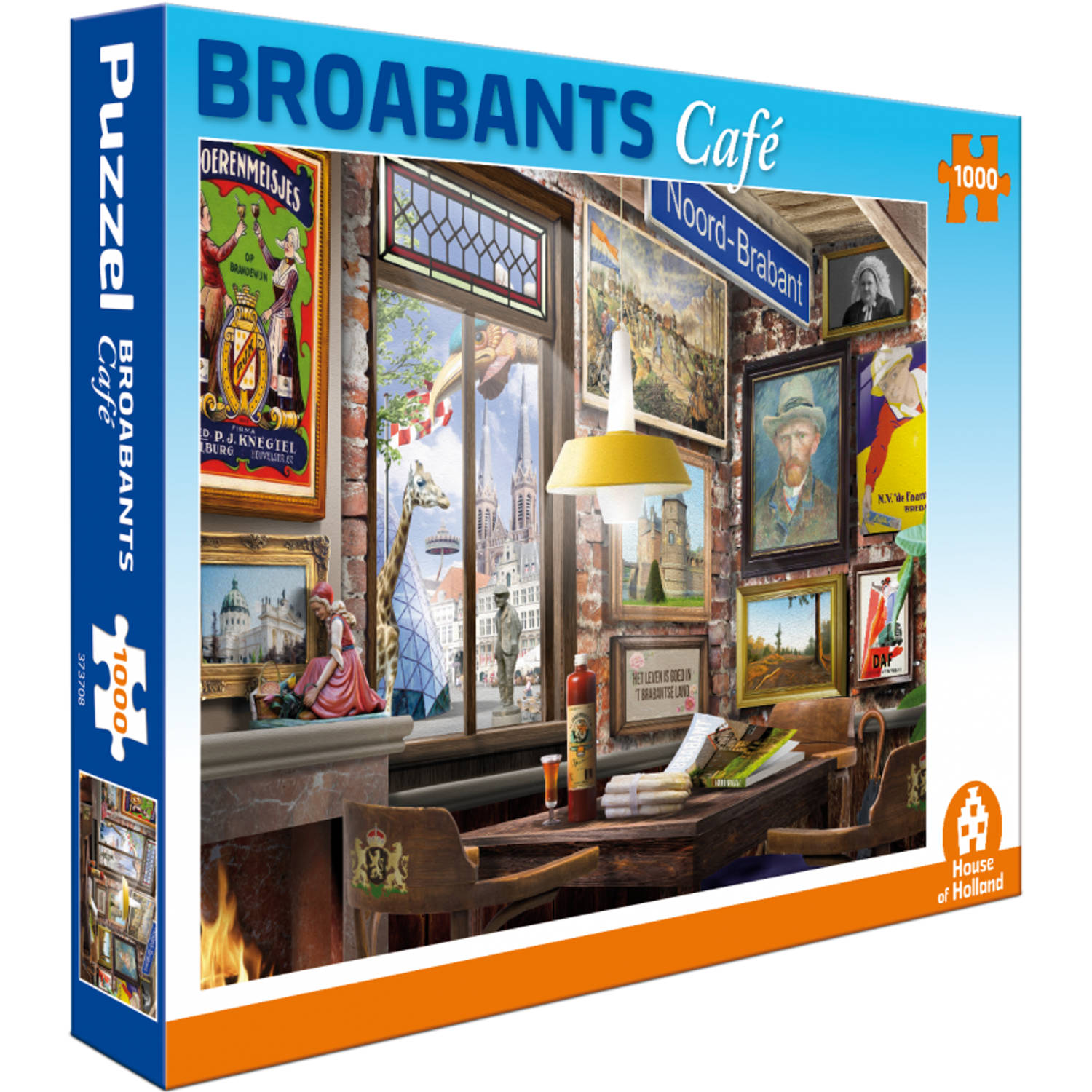 Broabants Café Puzzel 1000 Stukjes 3749546