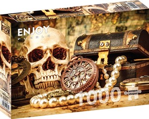 Bureau van een Piratenkapitein Puzzel (1000 stukjes) 37463140968