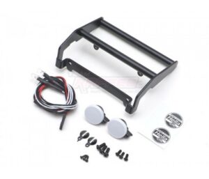 CNC Aluminium Voorbumper met LED voor de Traxxas TRX-4 Bronco 29184