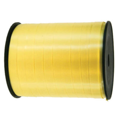 Cadeaulint/sierlint in de kleur geel 5 mm x 500 meter 10273834