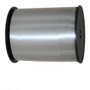 Cadeaulint/sierlint in de kleur zilver 5 mm x 500 meter 10273833