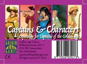 Captains of the Golden Age - Captains & Characters Uitbreiding 23839052889