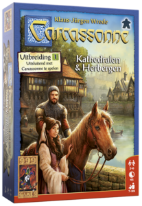 Carcassonne: Kathedralen&Herbergen Uitbreiding - Bordspel 13450