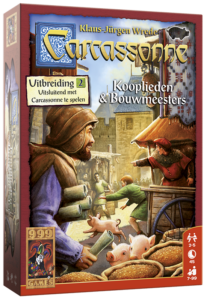 Carcassonne: Kooplieden&Bouwmeesters Uitbreiding - Bordspel 13450