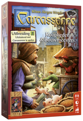 Carcassonne: Kooplieden&Bouwmeesters Uitbreiding - Bordspel 13450