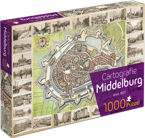 Cartografie Middelburg Puzzel (1000 stukjes) 35808414997