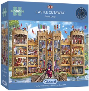 Castle Cutaway Puzzel (1000 stukjes) 31473523381