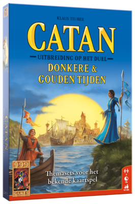 Catan: Het Duel - Donkere&Gouden Tijden - Kaartspel 13450