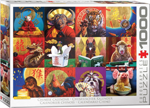 Chinese Calendar Puzzel (1000 stukjes) 32735732927