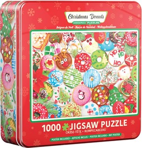 Christmas Donuts Tin Puzzel (1000 stukjes) 34258247665