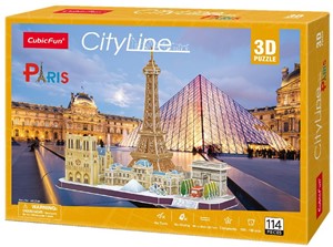 City Line - Parijs 3D Puzzel 38382403344