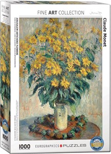 Claude Monet - Jerusalem Artichoke Flowers Puzzel (1000 stukjes) 30729513801