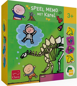 Clavis - Speel met Karel Hallo Dino Memo 34085725403