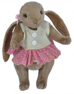 Clemens knuffelrat Greta junior 16 cm pluche bruin 450748