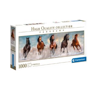 Clementoni legpuzzel Horses karton bruin/wit 1000 stukjes 3636930