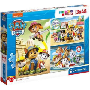 Clementoni Paw Patrol Puzzel 3x48st 3369008