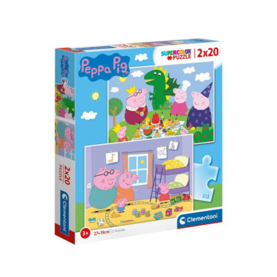 Clementoni Peppa Pig Puzzel 2x20st 4071746