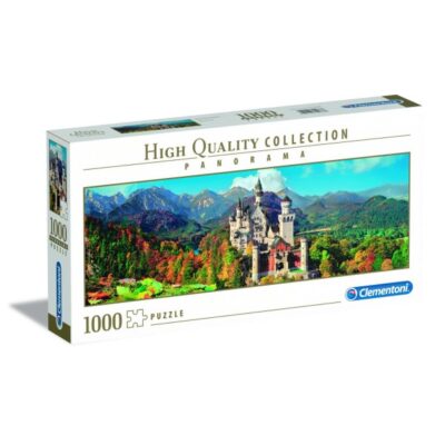 Clementoni Puzzel 1000 Stukjes Panorama Neuschwanstein 161872