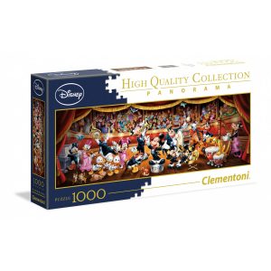 Clementoni puzzel Panorama Disney orkest 1000 stukjes 2140436