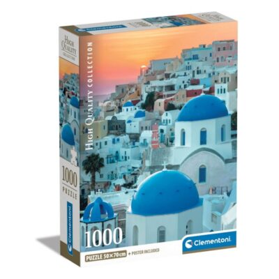 Clementoni Puzzel Santorini 1000 Stukjes 165085