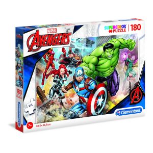 Clementoni supercolor Avengers legpuzzel 180 stukjes 2107305