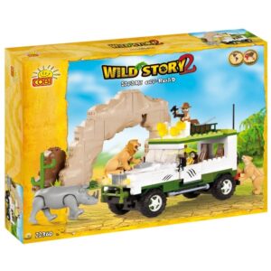 Cobi Wild Story jeep set 10076033