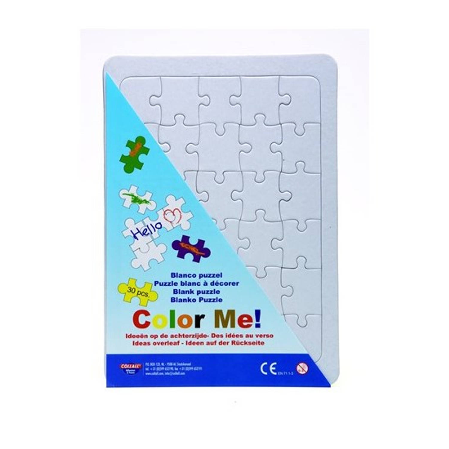 Collall Blanco Puzzel A4 30pieces 2196497