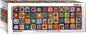 Color Study of Squares - Panorama Puzzel (1000 stukjes) 28561472865