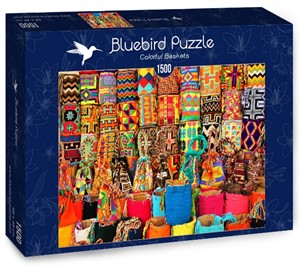 Colorful Baskets Puzzel (1500 stukjes) 35189955241