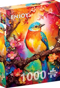 Colorful Birdie Puzzel (1000 stukjes) 38151763026