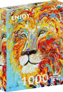 Colorful Lion Puzzel (1000 stukjes) 37032418221