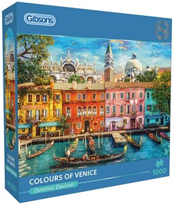 Colours of Venice Puzzel (1000 stukjes) 37890723384